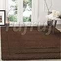 Pack of 2 Rectangular Box Shaggy Carpet
