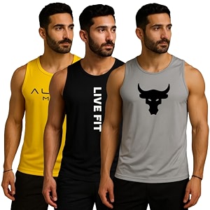 Pack of 2 Sando For Men Mens