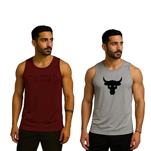 Pack of 2 Sando For Men Mens