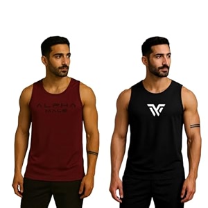 Pack of 2 Sando For Men Mens