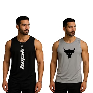 Pack of 2 Sando For Men Mens