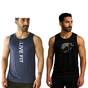 Pack of 2 Sando For Men Mens