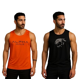 Pack of 2 Sando For Men Mens