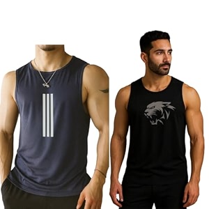 Pack of 2 Sando For Men Mens