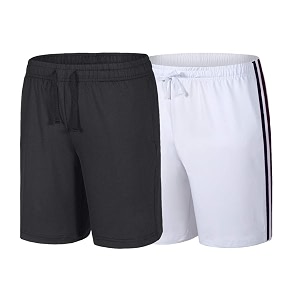 Pack of 2 Sports Polyester Shorts for