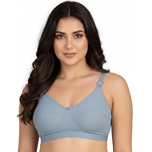 Pack of 2 Womens Pure Cotton Non-Padded