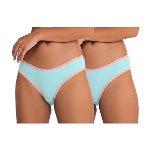 Pack of 2 Women Hipster Blue Panty