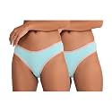 Pack of 2 Women Hipster Blue Panty