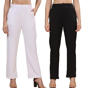 Pack of 2 Womens Regular Fit Solid