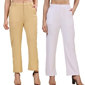 Pack of 2 Womens Regular Fit Solid