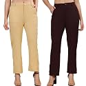 Pack of 2 Womens Regular Fit Solid