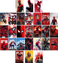 Pack of 27 Spiderman Wall Collage Kit Posters | Posters for Wall Decoration | Wall Art For Bedroom, Office, Living room, (6 inch X 4 inch) Vinyl (6 inch X 4 inch, Envelope Packing Photographic Paper