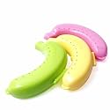 Pack of 3 Banana Shaped Snack Box