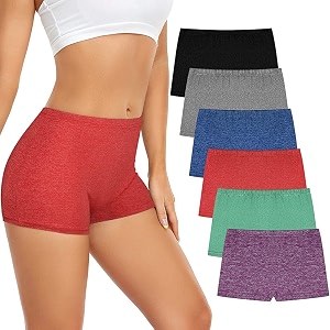Pack of 4Any Colors Boyshort Panties for