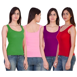 Pack of 4 Premium Tank Top Vest