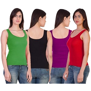Pack of 4 Premium Tank Top Vest