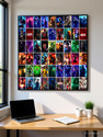 Pack of 54 Marvel Superheroes Aesthetic Wall