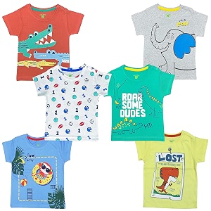 Pack of 6 Baby Boys and Girls