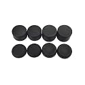 Ambertown Pack of 8 pcs Analog Controller Gamepad Raised Antislip Thumb Stick Grips Thumbsticks Joystick Cap Cover for PS5, PS4, PS3, Switch Pro, Xbox one, Xbox 360, Wii U, PS2 Controller (Black)