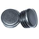 (Pack of 8) Plugs - 1" Round OD (14-20 Gauge - for Hole Size 0.84"-0.93" ID) Fencing Tubing Plug, 1 Inch Outside Diameter End Cap - Steel Furniture Pipe Tube Insert | - End Caps for Fitness Eqpt