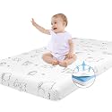 Pack and Play Mattress 38" x 26" - Firm Support Foam and Comfort Premium Memory Foam Pack n Play Mattress Pad for Baby Toddler with Removable Washable Cover, Breathable &amp; Non-Slip
