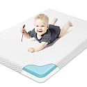 Pack and Play Mattress Pad, 38x26 Soft &amp; Firm Memory Foam Pack N Play Mattresses with Removable Ultra-Soft Cover, Portable Travel Mattress for Pack n Play