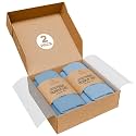 Pack and Play Sheets Fitted - Portable Mini Crib Mattress Sheet for Boys &amp; Girls - Soft Muslin Cotton Playard Sheets - Play Yard Mattress Cover - Fits Most Pack n Play - Safe and Snug for Baby 2 Pack