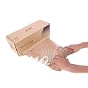 Sustainable Brown Honeycomb Paper Bubble Wrap with Dispenser (100M X 15") |Cushioning Wrap For Packing, Shipping &amp; Moving | Expandable upto 150M, Pack of 3