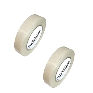 cross filament strapping tape 2 inch x 50 meter heavy duty transparent reinforced fiberglass tape 1 inch 2