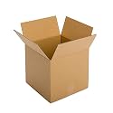 3 Ply Corrugated Box, Shipping Boxes, Packaging Boxes, Storage Boxes, Moving Box, Export Boxes, Double Wall Cardboard Box, Heavy Duty Box Size - 9 x9 x7 Inches Pack of 10 Nos.