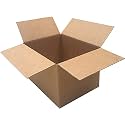 3 Ply Heavy Duty Corrugated Single Wall Cardboard Packaging Boxes for Shipping, Packaging, Storage, Moving, Export - 18 x12 x12 Inches (Pack of 5)
