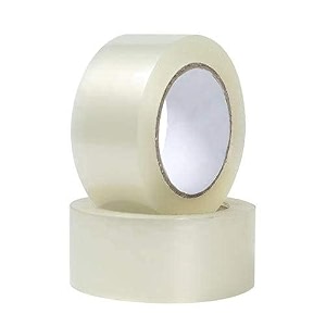 packing tape 2 inch transperant cello tape width 60 meters long pack of 2 roll  transperan tapeselo tape for packing and shipping