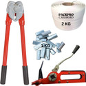 PACKPRO Combo Heavy-Duty Strapping Packing Tool Kit,High Tensile Strength for Secure Packaging Manual Crimper