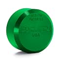 PACLOCK's 7-Series Flat Back Puck w/Tapped Holes, UCS, High Performance 6-Pin Cylinder, Keyed Differently w/ 2 Keys, Green