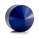 PACLOCK's 9-Series Patented Cone Puck w/Tapped Holes, High Security Rotating Disc, Manufacturer-Controlled Key Assigning, Exclusive Key Number, Keyed Differently w/ 1 Key, Blue