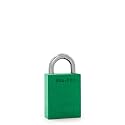 PACLOCK's 90A-PRO Padlock, 1/4" Diameter Hard. Steel Shackle, 3/4" Tall, High Performance 7-Pin Cylinder w/ 1 Key, Keyed Differently, Green
