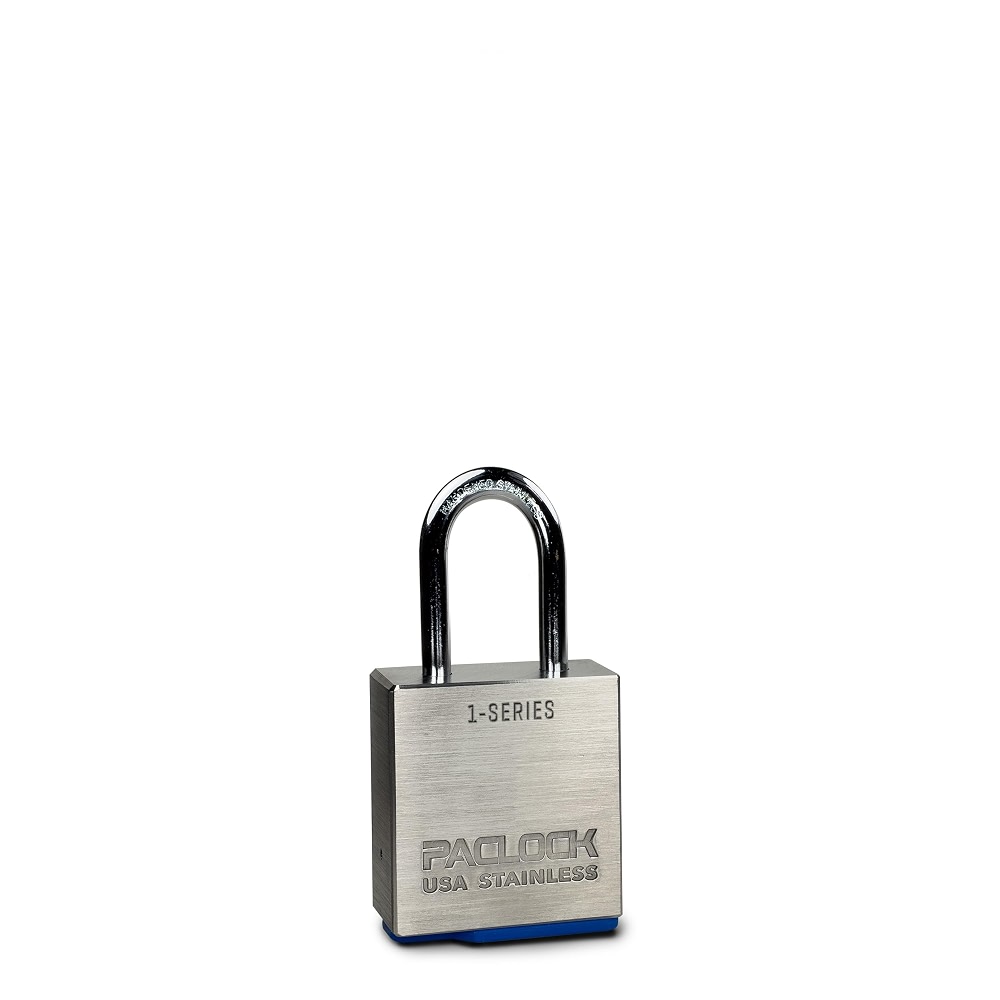 Pa Padlock PACLOCK's 1-Series Padlock, UCS, 1 /4 inch Diameter Hard. Stainless ...