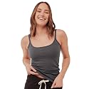 Pact Womens Cotton Camisole Tank Top with Built-in Shelf Bra