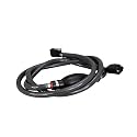 Pactrade Marine Grey Durable Fuel Line Assembly Hose Barbs Rubber Primer Bulb Lengthy 7 ft feet Resistant Material Cover Fuel Flow (3/8" Hose)