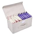 Pad Holder for Women Bathroom Sanitary Napkin Holder,White