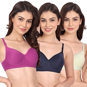 Padded Everyday Bra for Women - Made