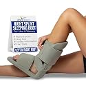 Padded Night Splint 90 Degree Immobilizing Stretching Sleeping Boot - Recovery for Plantar Fasciitis, Drop Foot, Achilles Inflammation, Heel Spurs and more by Brace Direct