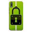 Padlock Icon in Flat Style Hard Printed Designer Case for Huawei P20 Lite Back Cover MRR1485