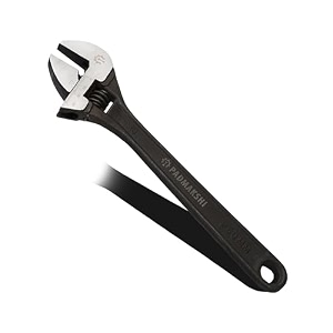 padmakshi combo pack of 2  10-inch heavy-duty pipe wrench amp 8-inch adjustable wrench  durable high-performance tools for plumbing home and industrial use