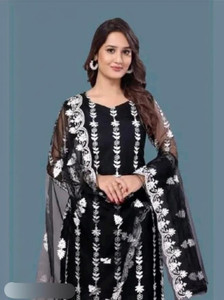 padsala creation Embroidered Kurta Salwar Dupatta