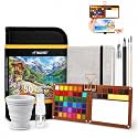 Pagather Travel Watercolor Paint Set, 50 Colors Mini Portable Pocket Kit