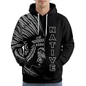 PAGYMO Graphic Hoodies for Men Funny Novelty Pullover Hooded Sweatshirt