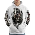 PAGYMO Graphic Hoodies for Men Funny Novelty Pullover Hooded Sweatshirt