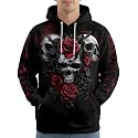 PAGYMO Graphic Hoodies for Men Funny Novelty Pullover Hooded Sweatshirt