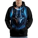 PAGYMO Graphic Hoodies for Men Funny Novelty Pullover Hooded Sweatshirt